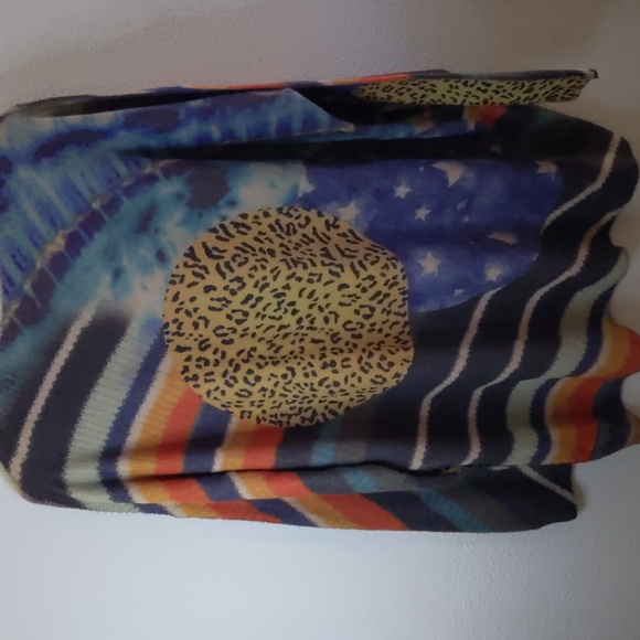 Wool Cotton Quirky Boho Lagenlook Women's Sweater Oversized 3XL Halloween - Picture 6 of 7